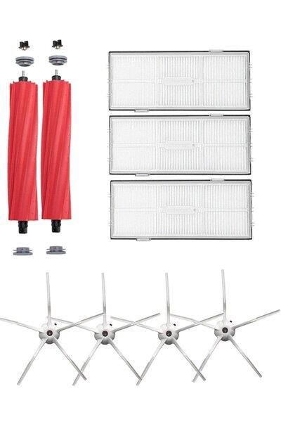 Roborge Set de 9 piese de schimb compatibile cu aspiratorul robot Roborock S7 Max V