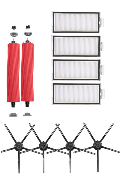 Roborge Σετ ανταλλακτικών 10 τεμαχίων συμβατό με ρομπότ ηλεκτρική σκούπα Roborock Q7