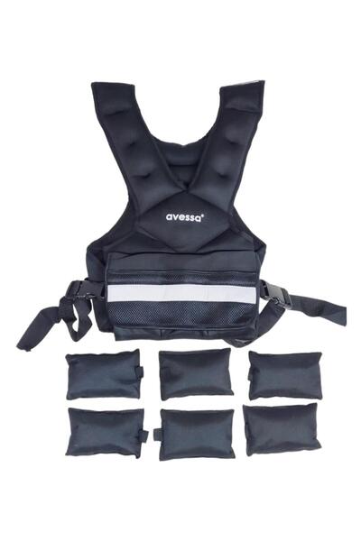 AVESSA Wv-15 Kg Ağırlık Yeleği Siyah