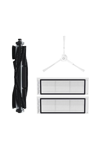 +360 مجموعة قطع غيار متوافقة مع مكنسة كهربائية روبوتية 360 ممسحة S7 مكونة من ...