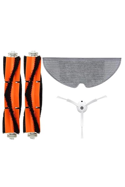 Roborge Xiaomi Vacuum Mop 2 Pro - Ρομπότ ηλεκτρική σκούπα, σετ ανταλλακτικών 4 τεμαχίων (MJST1SHW)