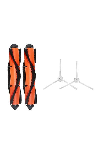 Roborge Xiaomi Vacuum Mop 2in1 Essential - مكنسة كهربائية روبوتية، مجموعة قطع غيار مكونة من 4 قطع (MJSTG1)
