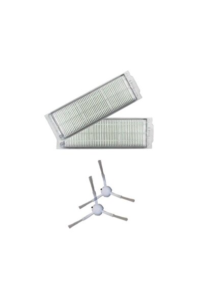 Roborge مجموعة قطع غيار متوافقة مع مكنسة كارشر RCV 3 الروبوتية مكونة من 4 قطع - منتج مكافئ