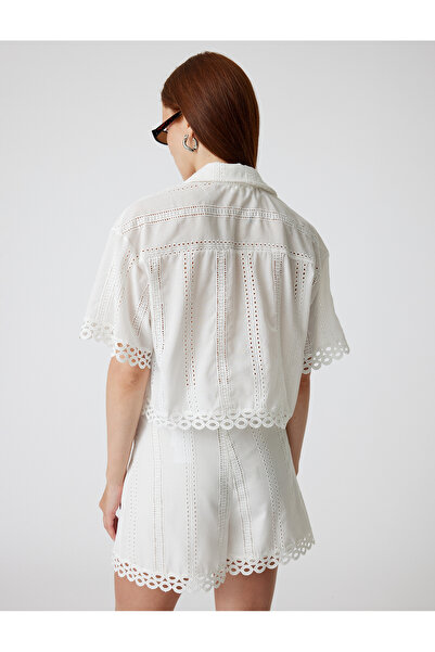 Koton Fésűs rövid ujjú ing