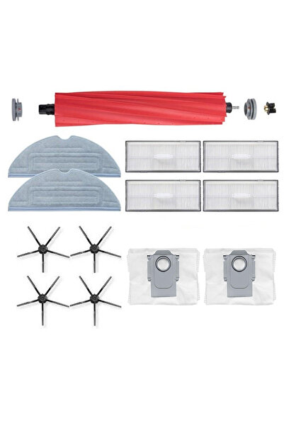 Roborge مجموعة Roborock S7 Pro Ultra Robot Vacuum Cleaner المتوافقة مع 13 قطعة بديلة