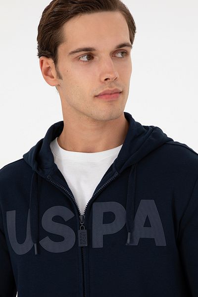 U.S. Polo Assn. Ανδρική πλεκτή ζακέτα Navy Blue 50289029 -vr033