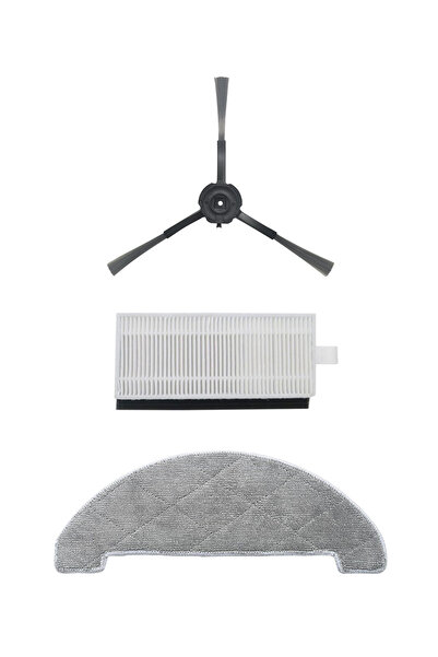 Roborge Wiami Fx-10 Robot Vacuum Cleaner Compatible Set of 3 Spare Parts