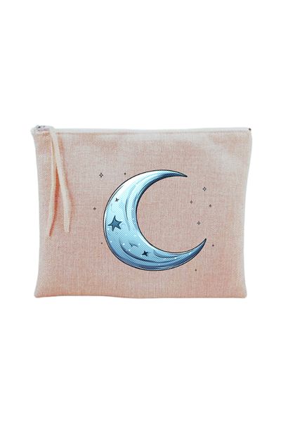 lili hediyelik Τσάντα μακιγιάζ Blue Moon Printed