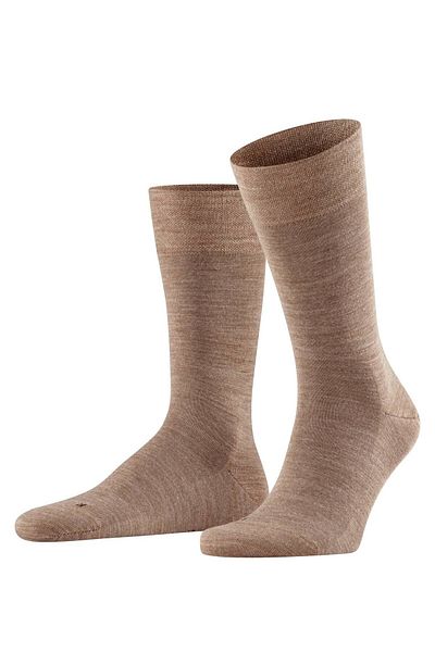 FALKE Herren Socken - Sensitiv Berlin, Kurzstrumpf, Komfortbund, Uni