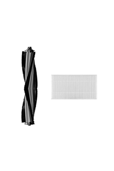 Roborge Set de 2 piese de schimb compatibile cu aspiratorul robot Karaca Vantuz Off Road 2in1 (RS007) - Produs echivalent