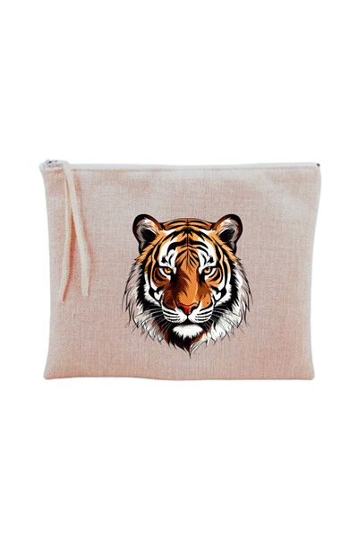 lili hediyelik Χαρισματική τσάντα μακιγιάζ με στάμπα Tiger