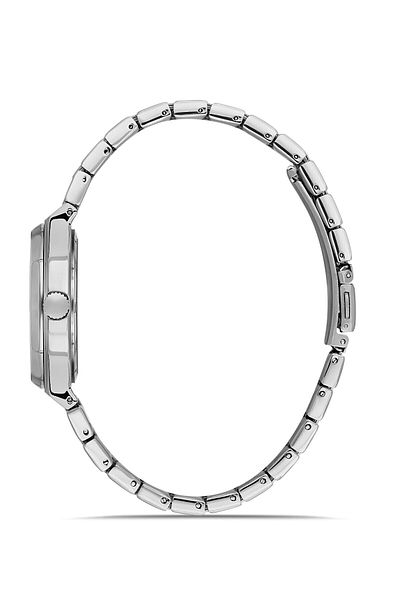 Romanson Square Embossed Dial Men's Wristwatch