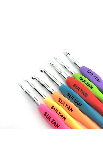 Sultan Silicone Handle Wool Crochet 4 Mm