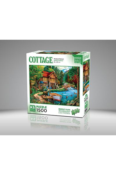 Ks Games Weekend Retreat 1500 Piece Puzzle