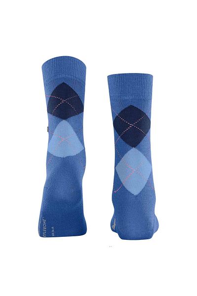 Burlington Damen Socken MARYLEBONE - Kurzstrumpf, Rautenmuster, Onesize