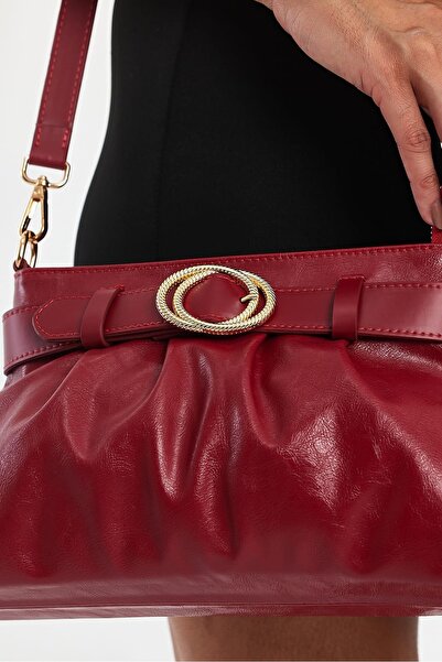 Aron Atelier Belle Red Cherry Women's Shoulder Bag