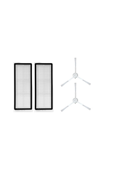 +360 360 مكنسة كهربائية ممسحة S9 روبوت مكنسة كهربائية مجموعة من 4 قطع غيار - منتج مكافئ