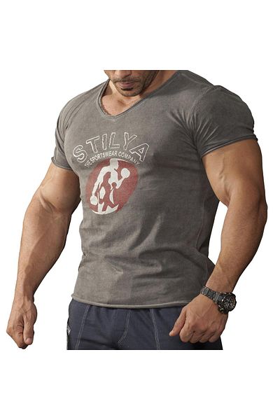 Big Sam Stilya 2869 - Slim Fit Washable Vintage T-Shirt