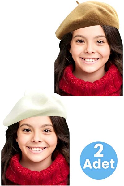 Trenderrs Set de 2 berete de pictor francez pentru copii