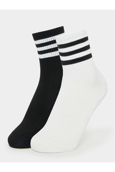 Styli Pack of 2 - Double Striped Socks