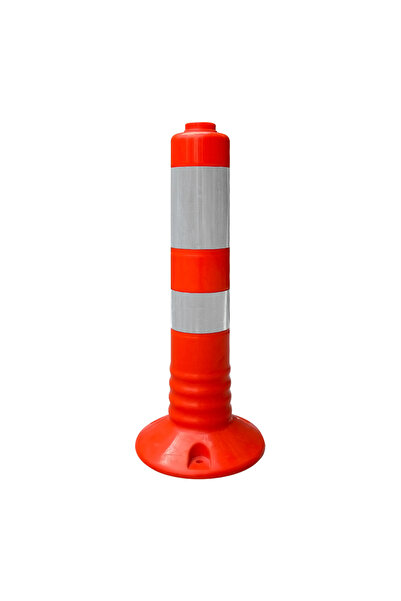 İleri Trafik Delinatör 50 x 8 cm TPU - Soketli, Esnek Duba