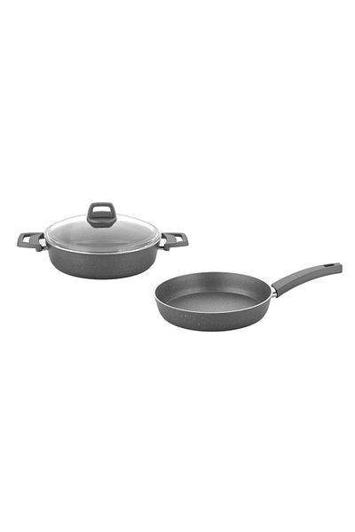 Rubenis Quality Rc 305g 3 Piece Cookware Pan Set Granitic Series