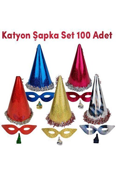 Parti Dükkanım Новорічні капелюхи (100 штук)