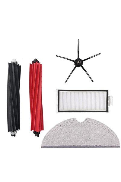 Roborge Set de 5 piese de schimb compatibile cu aspiratorul robot Roborock Q8...