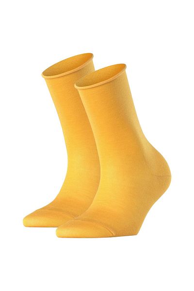 FALKE Active Breeze Damen Socken 2er-Pack – Uni & Rollbündchen Lyocell Faser