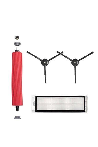 Roborge Set de 4 piese de schimb compatibile cu aspiratorul robot Roborock Q Revo