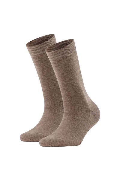 FALKE Damen Socken 2er Pack - Softmerino SO, Kurzsocken, einfarbig