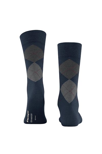 Burlington Herren Socken EDINBURGH – Rautenmuster, Rautenmuster, Clip, Einheitsgröße, 40–46