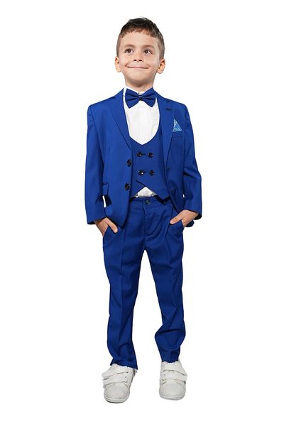Melantis Costum pentru băiat albastru Parlament