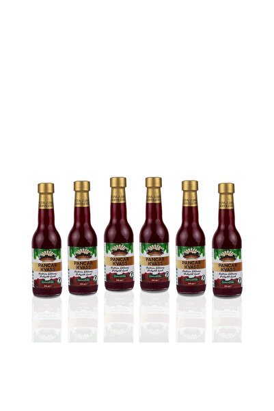 ŞİFA ANA 6 Adet Zencefilli Pancar Kvass (250ml.) Cam Şişede