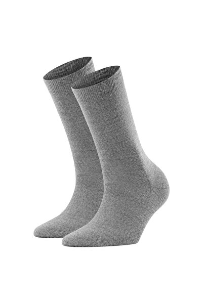 FALKE Damen Socken 2er Pack - Softmerino SO, Kurzsocken, einfarbig