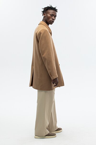 ABOUT US Men's Standard Fit Kaşe Coat # 4340