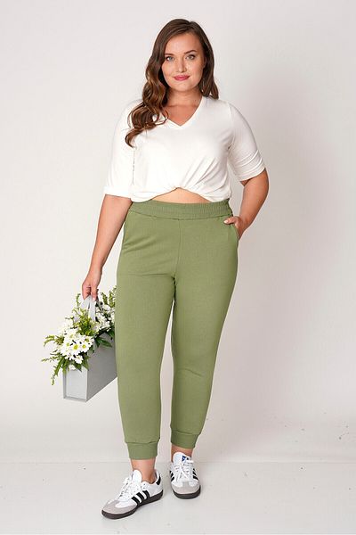 Büyük Moda ΒΑΣΙΚΟ ΒΑΜΒΑΚΙ ΠΑΝΤΕΛΟΝΙ JOGGER