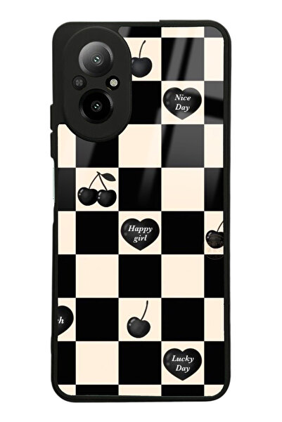 Spoyi Oppo Realme 12 Lite Happy Girls Tasarımlı Glossy Telefon Kılıfı