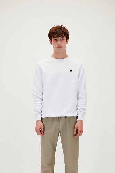 Bad Bear Erkek Sweatshirt Beyaz 20.02.12.012 Presage Crewneck