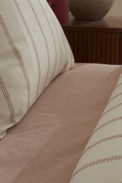 Karaca Home White Keos Double Painted Duvet Cover Set