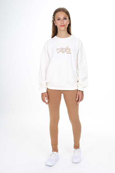 Toontoy Set de jambiere brodate Believe pentru fete