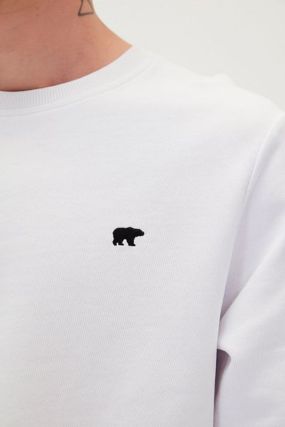 Bad Bear Erkek Sweatshirt Beyaz 20.02.12.012 Presage Crewneck
