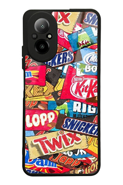 Spoyi Oppo Realme 12 Lite Nostalji Tasarımlı Glossy Telefon Kılıfı