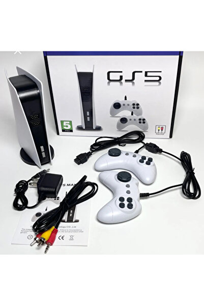 CRK TECH Mario Oyun Yüklü Atari 620 Adet Oyunlu Çift Kollu Atari Gs5pro