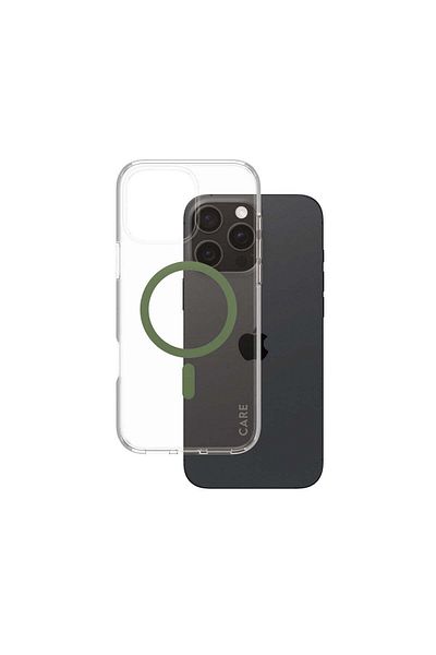 PanzerGlass CARE by PanzerGlass iPhone 16 Pro Max الرائد في المناطق الحضرية القتالية MagSafe - Yeşil Kılıf