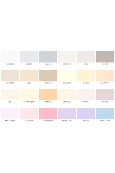 Fawori Plastik İç Cephe Duvar Boyası 3,5 Kg-Rüzgar