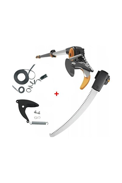 FiSKARS UPX86 Yüksek Dal Budama Makası (Testereli) + Yedek Ip Bıçak Yay Zincir