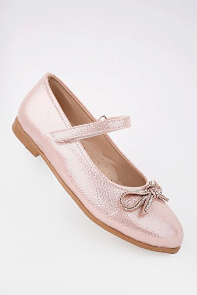 Aymer حذاء باودر ستار بفيونكة وشارب للفتيات