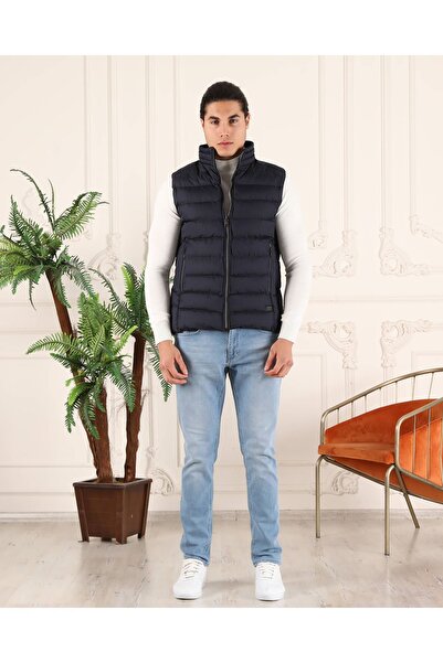 Genel Markalar Fermuarlı Erkek Şişme Yelek