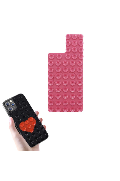 Microcase Vantuzlu Kesilebilir Silikon Cep Telefonu Sabitleme Yapıştırma Pedi...